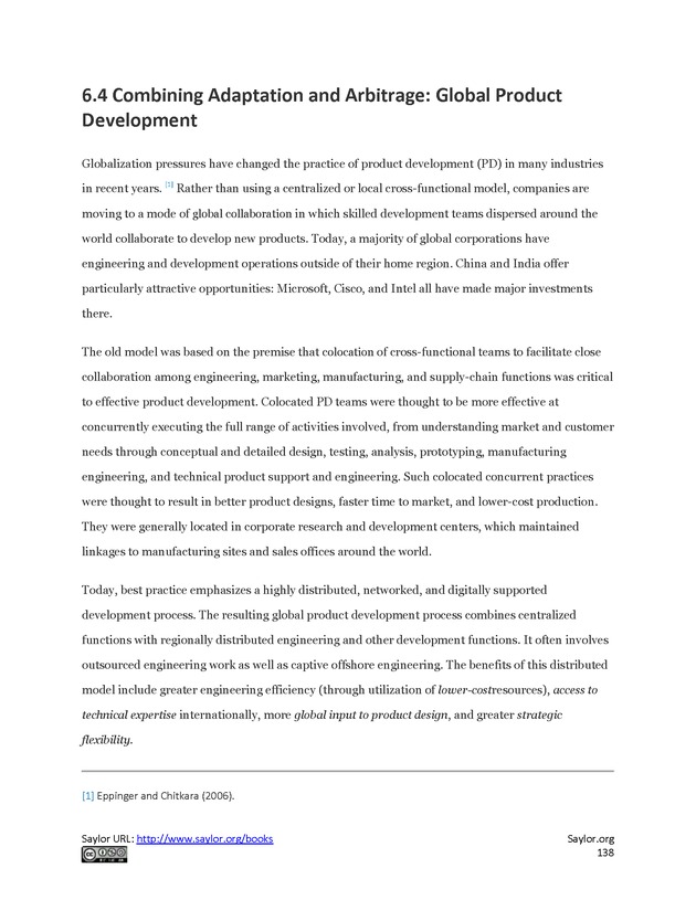 Fundamentals of Global Strategy - Page 138